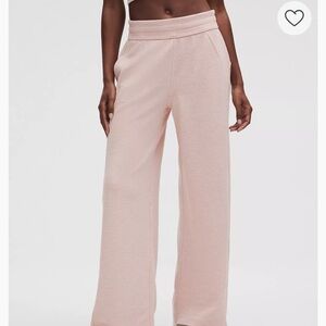 Lululemon scuba waffle wide leg pants - were too long for me, worn twice